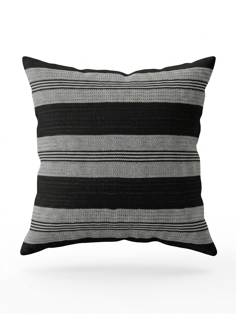 Coussin Rayé Élégant